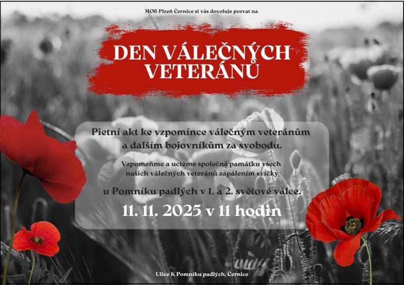 2025 Den válečných veteránů 2025 Den válečných veteránů