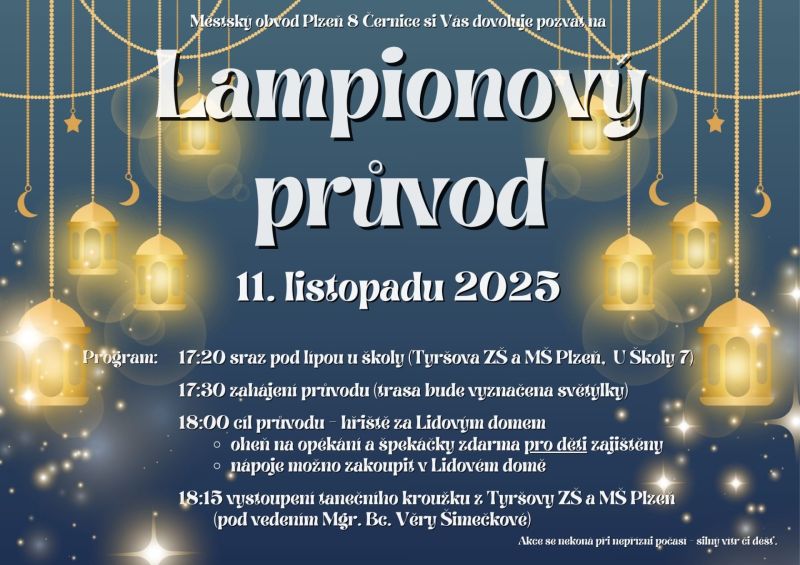 2025 Lampionový průvod 2025 Lampionový průvod