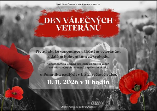 2026 Den válečných veteránů 2026 Den válečných veteránů