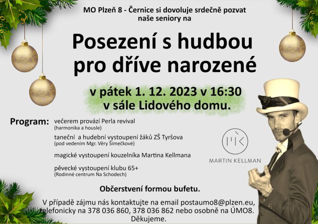 Posezení pro dříve narozené senior2023