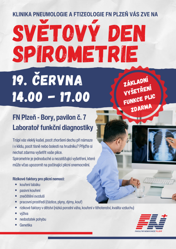 SVĚTOVÝ DEN SPIROMETRIE SVĚTOVÝ DEN SPIROMETRIE